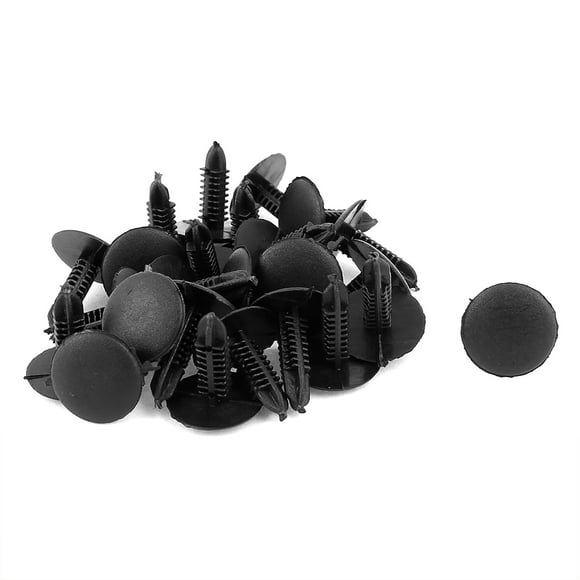 uxcell 30Pcs 8.5mm Hole 0.33inch Dia Plastic Push Type Rivet Interior Panel Car Door Clips uxcell 30Pcs 8.5mm Hole 0.33inch Dia Plastic Push Type Rivet Interior Panel Car Door Clips